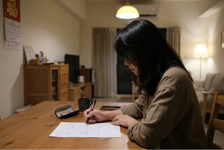 跟手足對齊失智長輩狀況的觀察筆記：4 格紀錄如何換成可查核的事實？