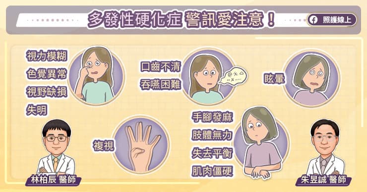 多發性硬化症警訊