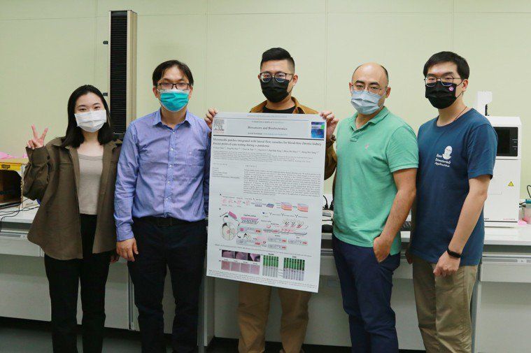 中山大學與高雄長庚團隊研發腎臟病居家快篩,20分鐘即可測出慢性腎臟病。圖/中山大... 中山大學與高雄長庚團隊研發腎臟病居家快篩,20分鐘即可測出慢性腎臟病。圖/中山大...
