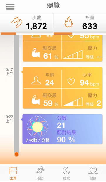 心率呼吸手環
