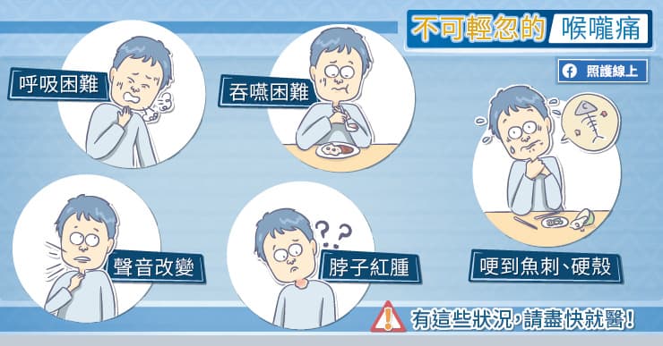喉嚨